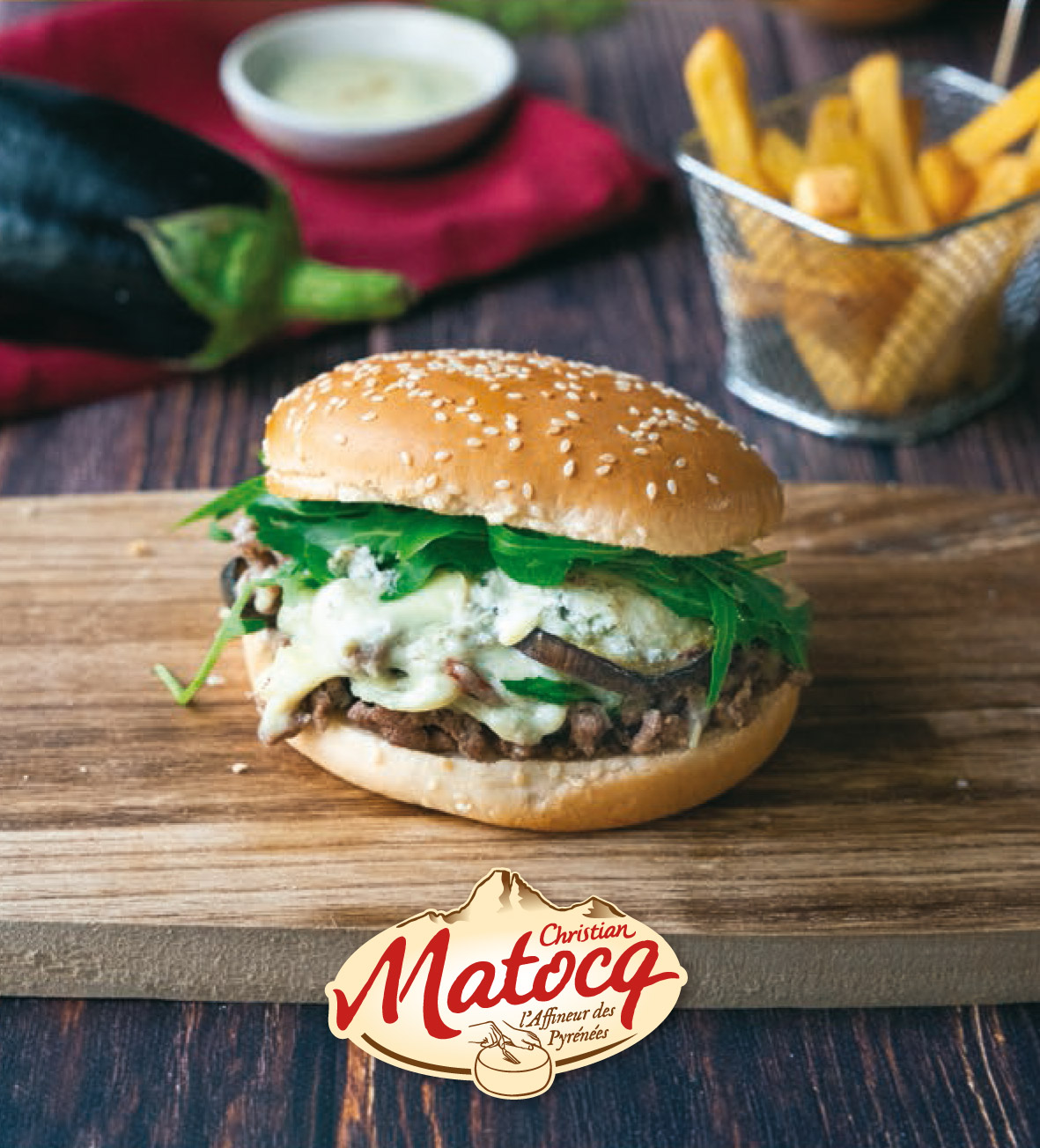 recette-burger-boeuf-hache-aubergine-brebis-bleu-matocq