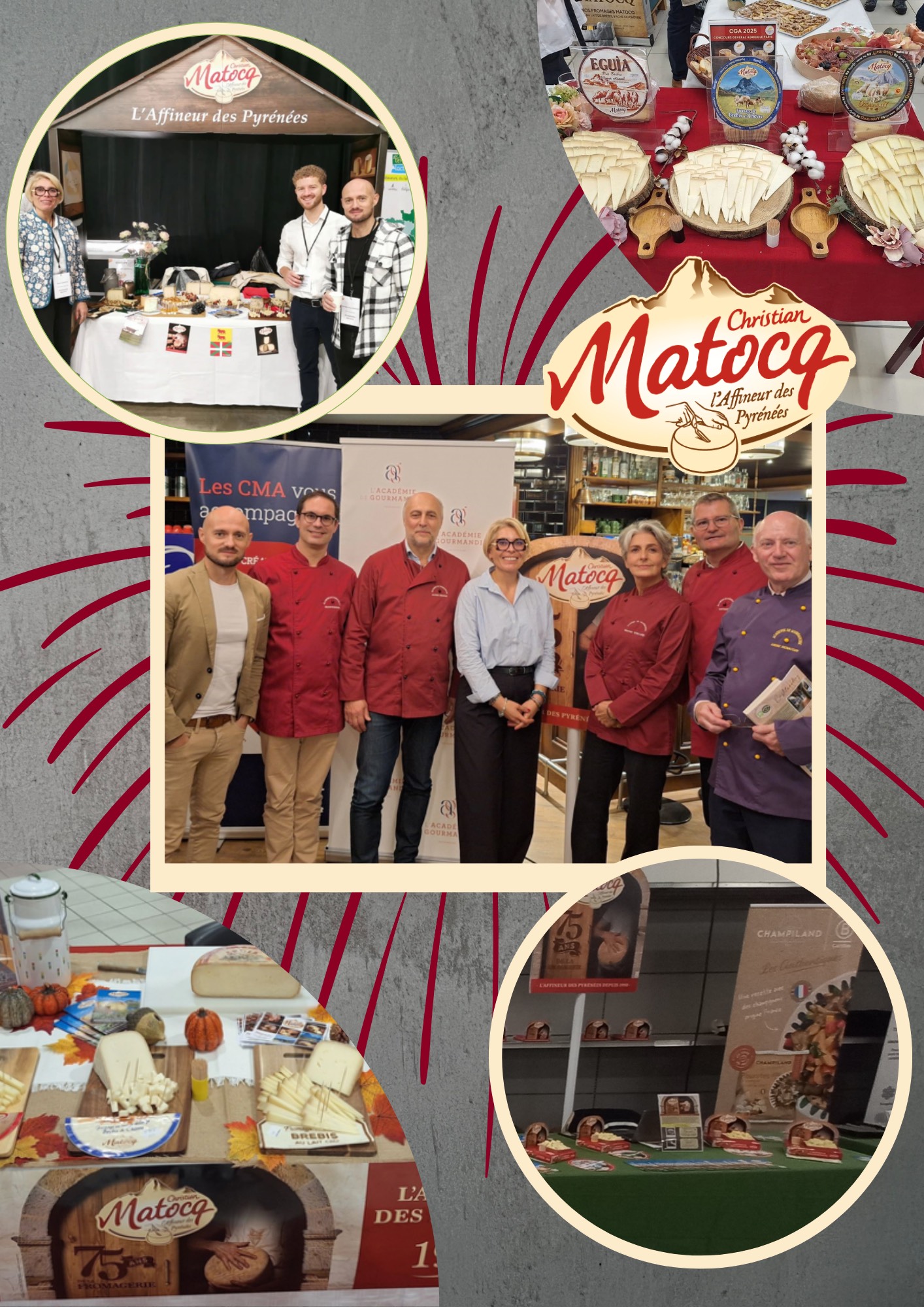 La fromagerie Matocq, star des salons