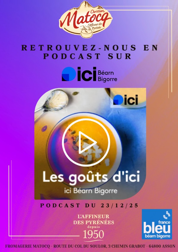 Podcast les goûts d'ici Matocq